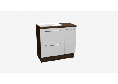 Pračkový modul PMCB114 umyvadlo vlevo