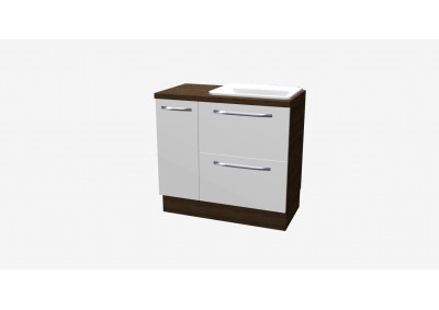Pračkový modul PMCB114 umyvadlo vpravo