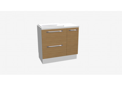 Pračkový modul PMPB114 umyvadlo vlevo