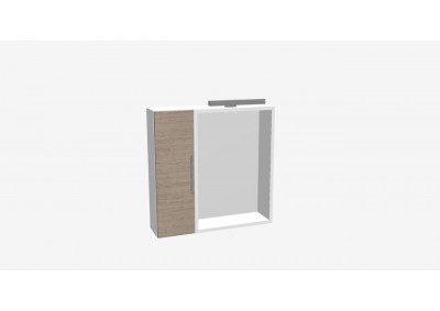 Zrcadlová skříňka Z0102.65B s osvětlením