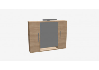 Zrcadlová skříňka Z0103.85B s osvětlením