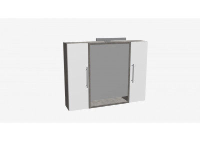 Zrcadlová skříňka Z0103.85B s osvětlením