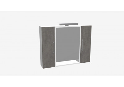 Zrcadlová skříňka Z0103.95B s osvětlením