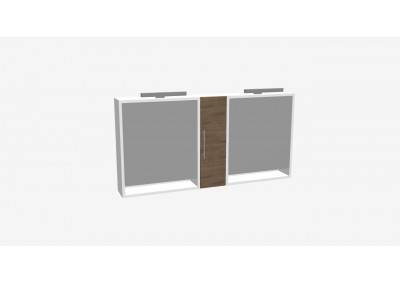 Zrcadlová skříňka Z0104.110B s osvětlením