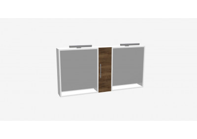 Zrcadlová skříňka Z0104.110B s osvětlením