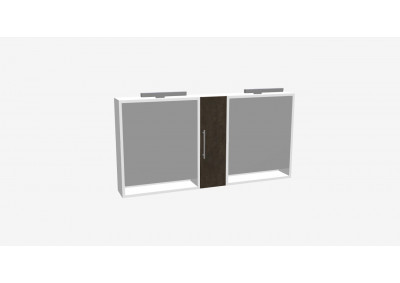 Zrcadlová skříňka Z0104.110B s osvětlením