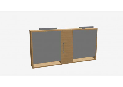 Zrcadlová skříňka Z0104.110B s osvětlením