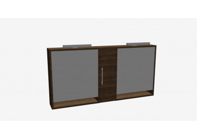 Zrcadlová skříňka Z0104.130B s osvětlením