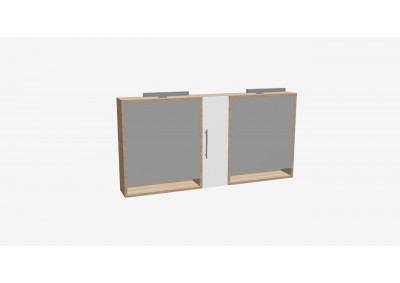 Zrcadlová skříňka Z0104.130B s osvětlením