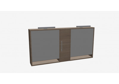 Zrcadlová skříňka Z0104.130B s osvětlením