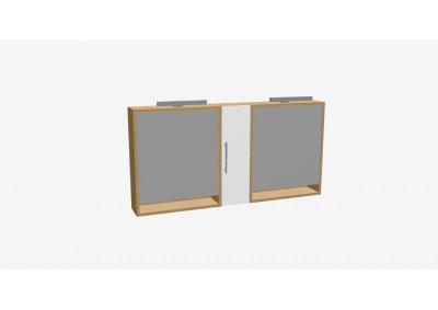 Zrcadlová skříňka Z0104.130B s osvětlením