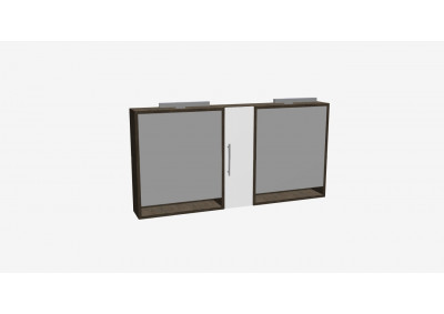 Zrcadlová skříňka Z0104.130B s osvětlením